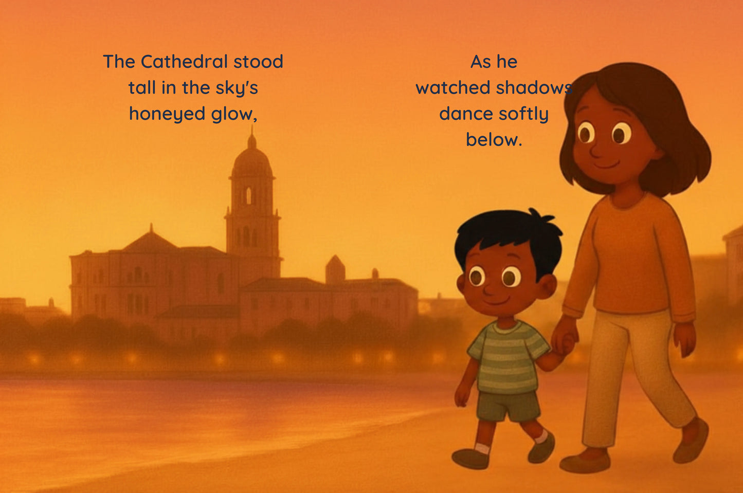 My First Trip to Málaga – Boy | Dark Skin, Black Hair